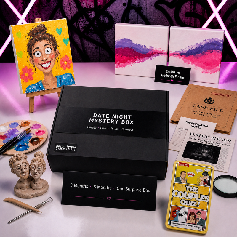 Date Night Mystery Box 💕 | Free Shipping - Boxful Events