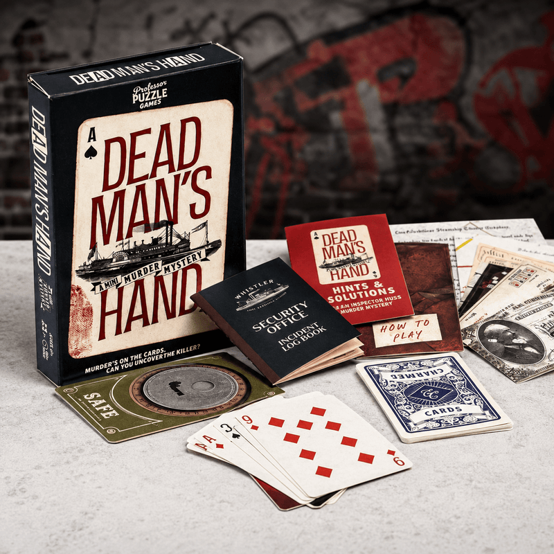 Dead Man’s Hand | Mini Murder Mystery - Boxful Events