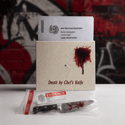 Death by Chef’s Knife Detective Case File - Boxful Events