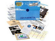 Death in Antarctica – Murder Mystery Case File Game | Solve the Antarctic Crime | 50+ Evidence Pieces - Boxful Events