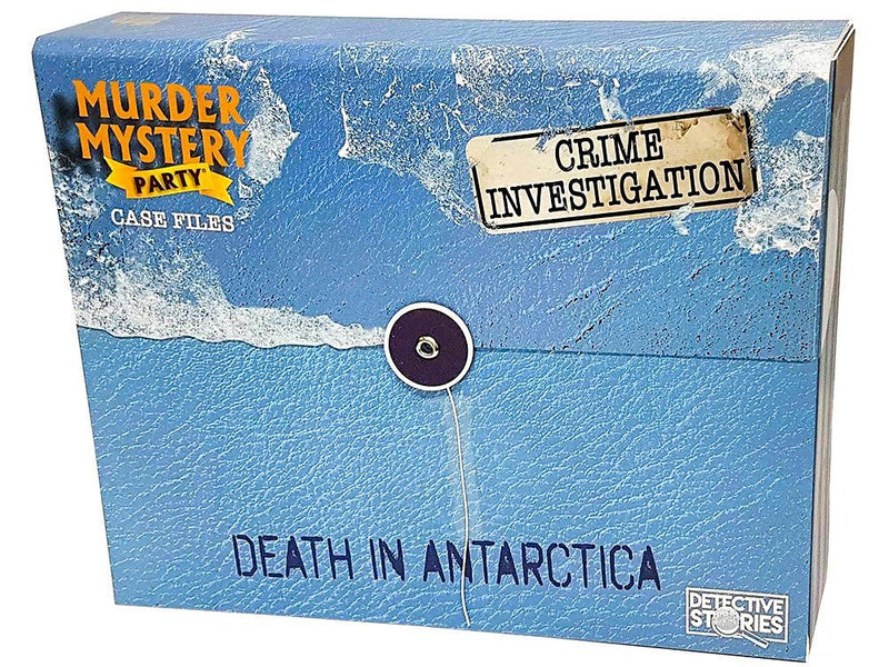 Death in Antarctica – Murder Mystery Case File Game | Solve the Antarctic Crime | 50+ Evidence Pieces - Boxful Events