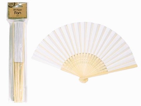 DIY Paper Fan Kit – Paint, Draw & Design Your Own Fan - Boxful Events