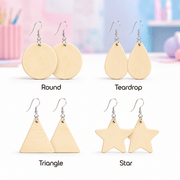 DIY Wooden Earring Blanks - Boxful Events