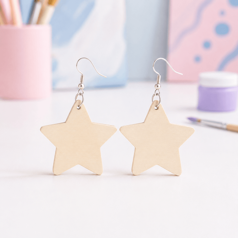 DIY Wooden Earring Blanks - Boxful Events
