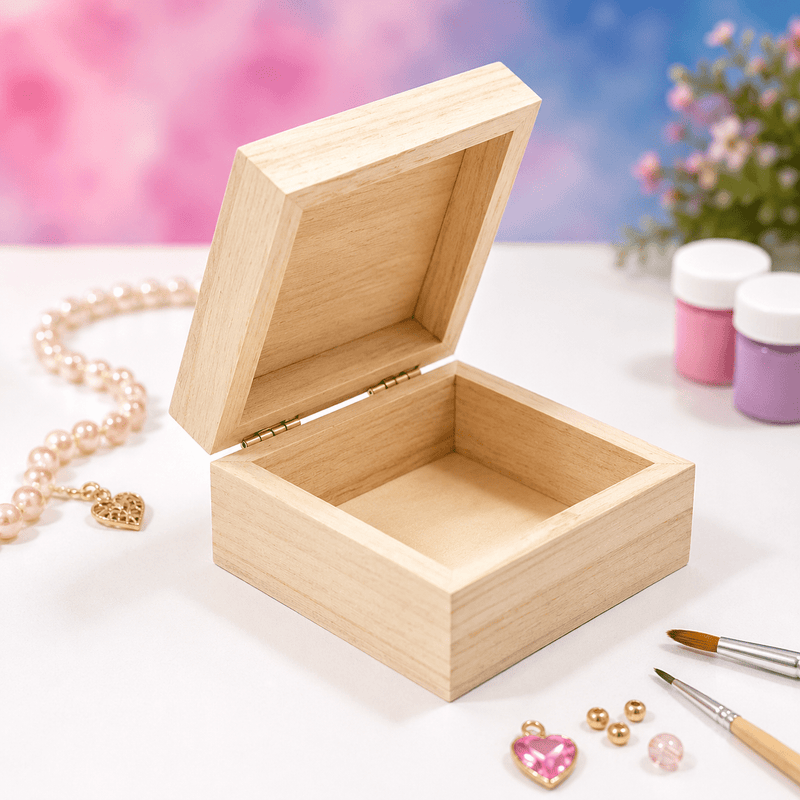 DIY Wooden Jewellery Box - Boxful Events