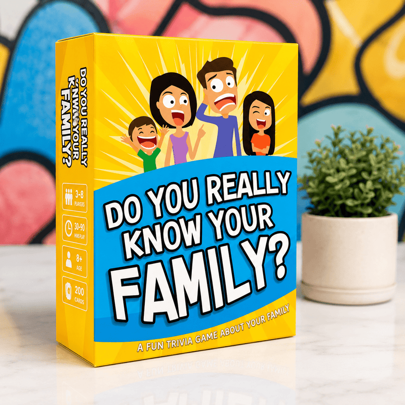 Do You Really Know Your Family? | Family Trivia Card Game - Boxful Events