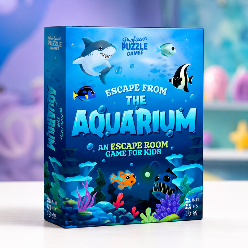 Escape From the Aquarium | Kids’ Escape Room - Boxful Events