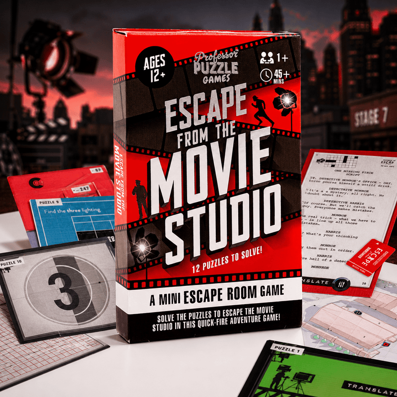 Escape from the Movie Studio | Mini Escape Room - Boxful Events