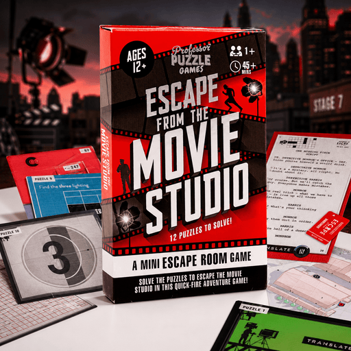 Escape from the Movie Studio | Mini Escape Room - Boxful Events