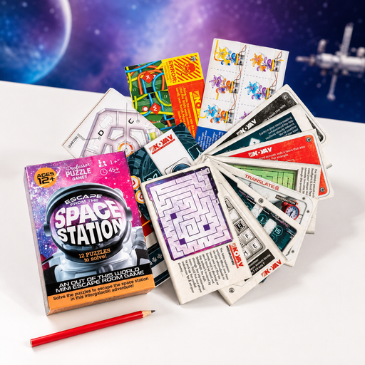 Escape from the Space Station | Mini Escape Room Game - Boxful Events