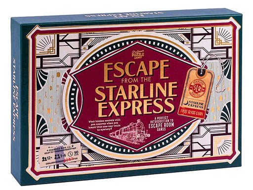 Escape from the Starline Express – Escape Room Game | Solve the Railway Mystery | 90 - Minute Puzzle Adventure - Boxful Events