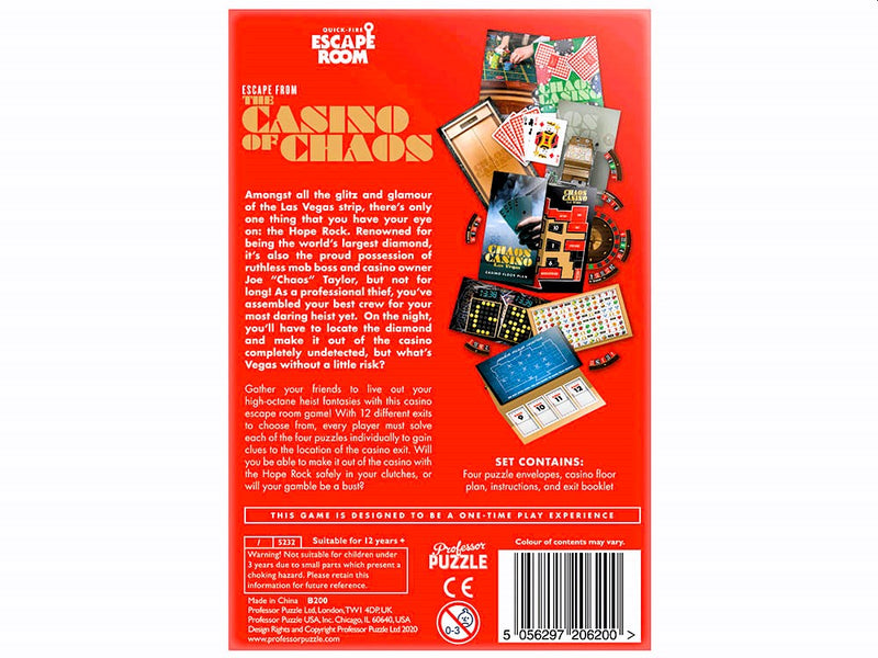 ESCAPE FROM CASINO OF CHAOS