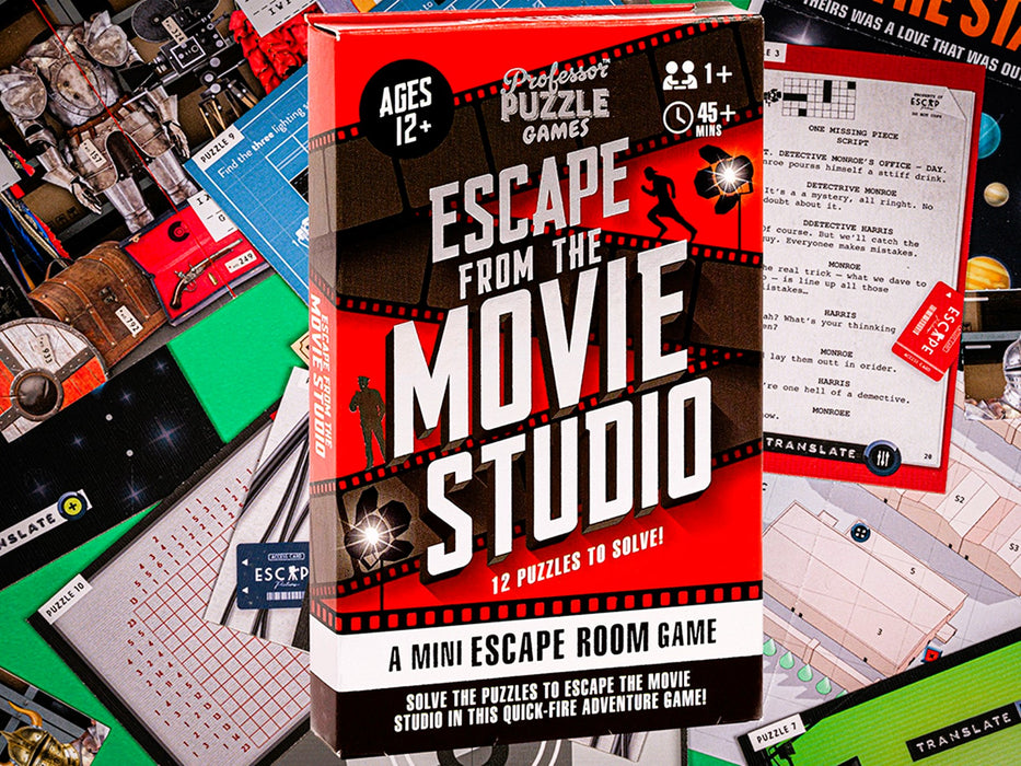 Escape Room Game: Escape from the Movie Studio