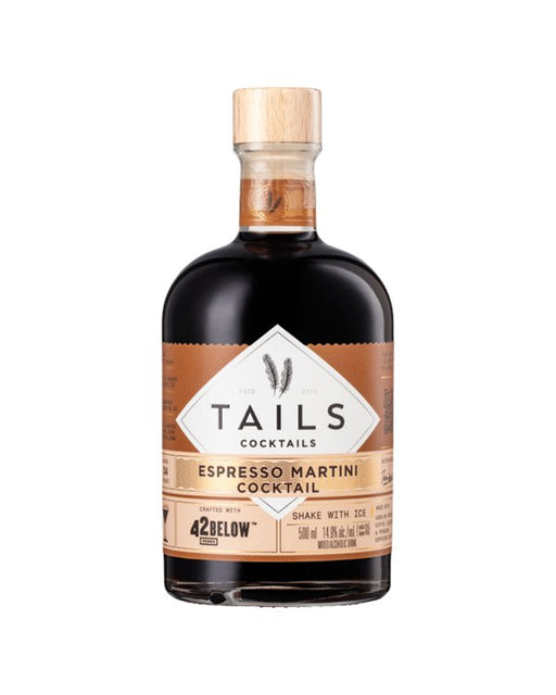 Espresso Martini Cocktail | Tails Cocktail Espresso Martini 500ml - Boxful Events