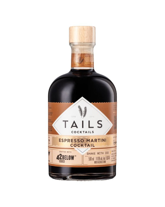 Espresso Martini Cocktail | Tails Cocktail Espresso Martini 500ml - Boxful Events