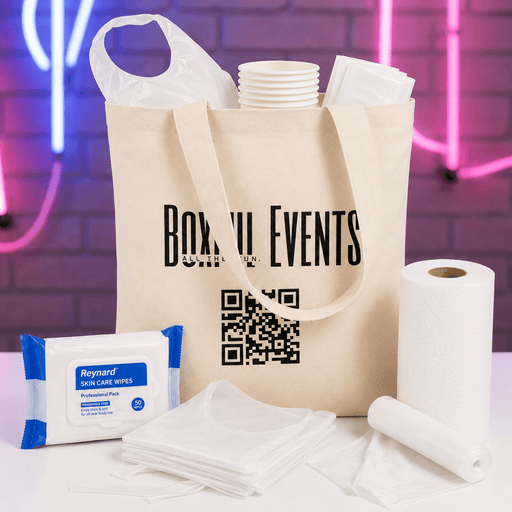 Event Clean-Up & Apron Pack — View details - Boxful Events