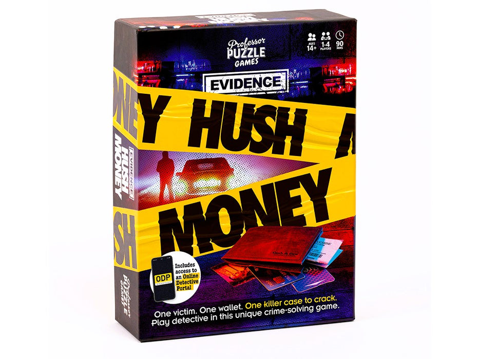 EVIDENCE HUSH MONEY: THE CARD GAME