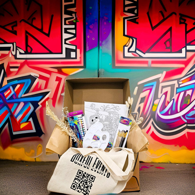 Expressive Fun: Pre - Printed Canvas Painting Kit for Memorable Hens Parties - Boxful Events