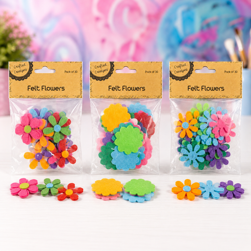 Felt Craft Flowers - Boxful Events