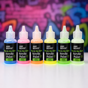 Glow in the Dark Acrylic Paint | 18mL | Individual Colours - Boxful Events