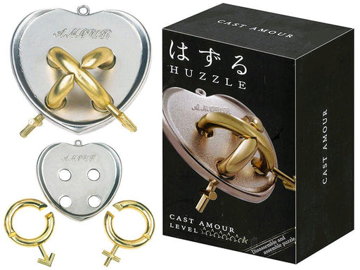 Hanayama Huzzle Puzzle: Amour Level 5 - Boxful Events