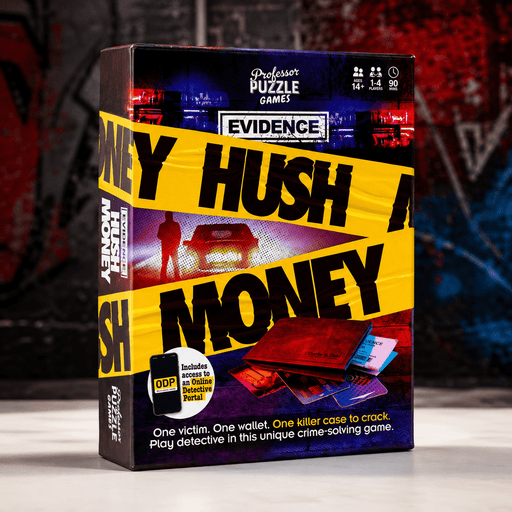 Hush Money Detective Wallet | Murder Mystery Game - Boxful Events
