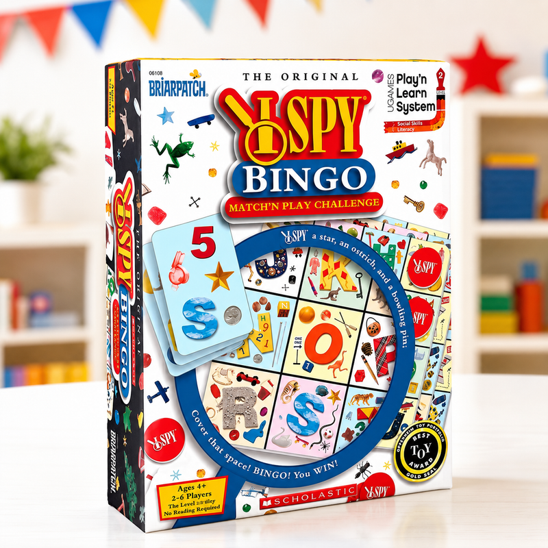 I SPY Bingo Game for Kids & Families | Ages 4+ - Boxful Events
