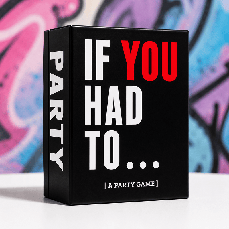 If You Had To... Adult Party Card Game – 250 Scenario Card - Boxful Events