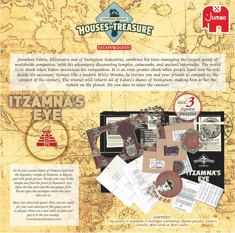 Itzamna’s Eye – A Temple Escape Quest Puzzle Adventure Game 🧩🌿| Ages 16+ | 1 - 4 players - Boxful Events