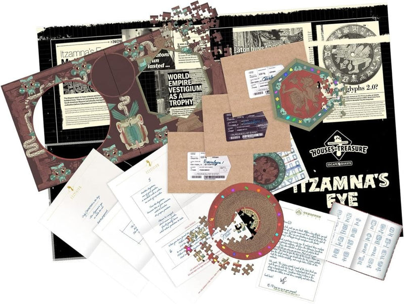 Itzamna’s Eye – A Temple Escape Quest Puzzle Adventure Game 🧩🌿| Ages 16+ | 1 - 4 players - Boxful Events