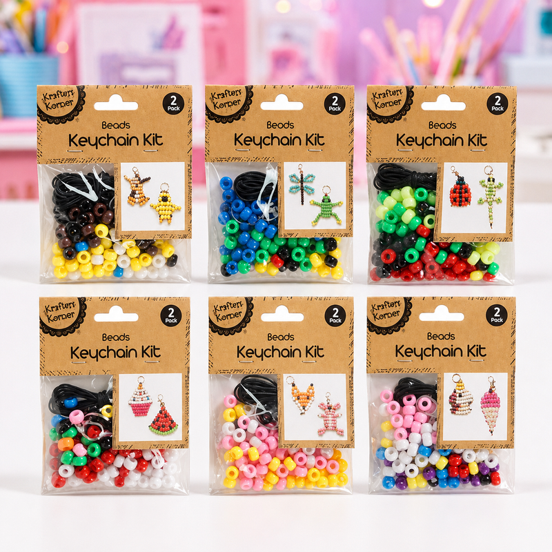Keychain Craft Kit | 2 Pack - Boxful Events