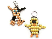 Keychain Craft Kit | 2 Pack | DIY Animal & Fun Designs - Boxful Events