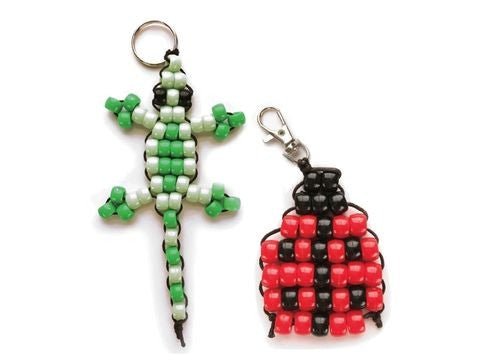 Keychain Craft Kit | 2 Pack | DIY Animal & Fun Designs - Boxful Events