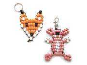 Keychain Craft Kit | 2 Pack | DIY Animal & Fun Designs - Boxful Events