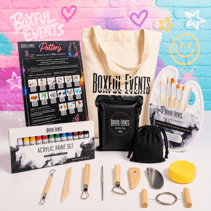 Kids Pottery Kit - Boxful Events