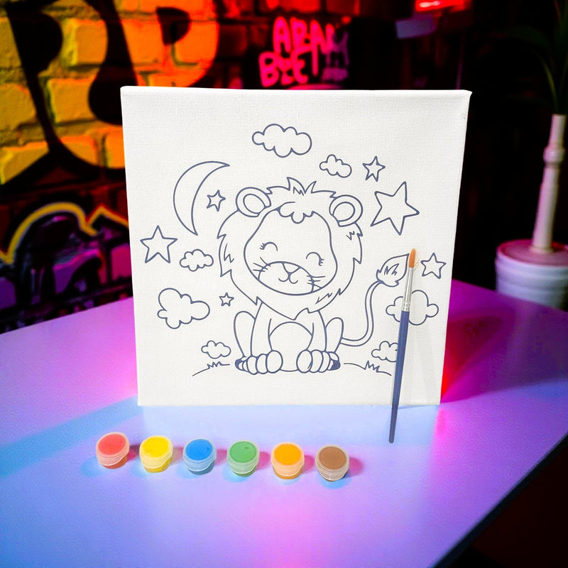 🎨 Kids Printed Painting Kit – Party - Perfect Creative Fun (Ages 3+) - Boxful Events