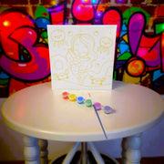 🎨 Kids Printed Painting Kit – Party - Perfect Creative Fun (Ages 3+) - Boxful Events