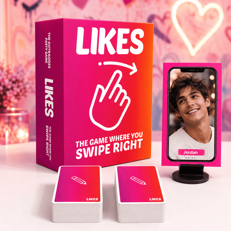 Likes: The Swipe Right Party Game for Adults - Boxful Events