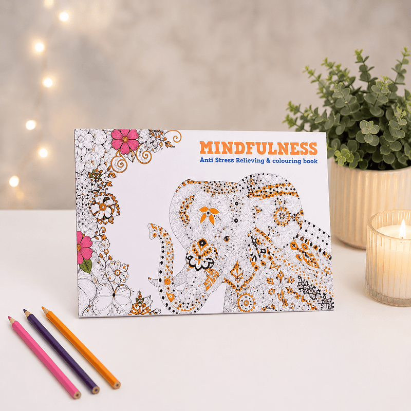 Mindfulness Adult Colouring Book - Boxful Events