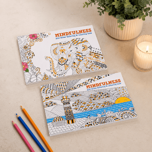 Mindfulness Adult Colouring Book - Boxful Events