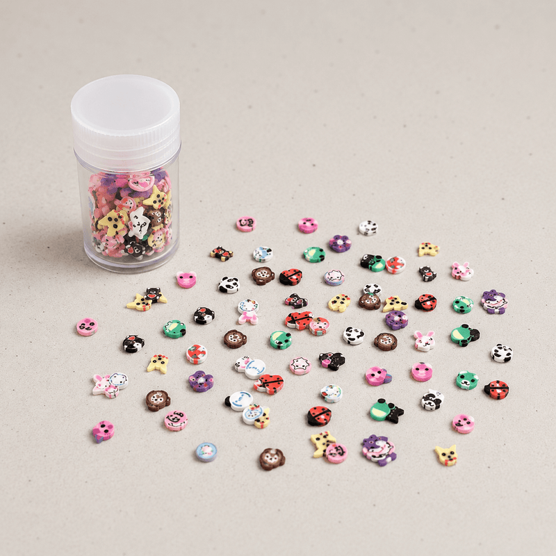 Mini Polymer Clay Sprinkles & Craft Fillers | 2g - Boxful Events