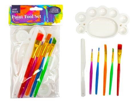 Kids Paint Brush Set