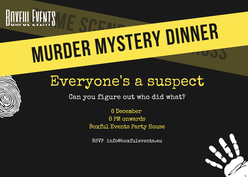 🎭 Monthly Murder Mystery Subscription – Solve a New Case Every Month (Free Shipping!) - Boxful Events