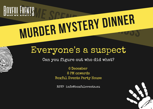 🎭 Monthly Murder Mystery Subscription – Solve a New Case Every Month (Free Shipping!) - Boxful Events