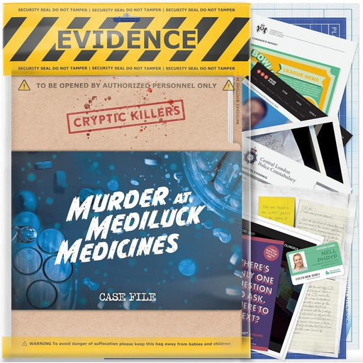 Murder at Mediluck Medicines - Boxful Events