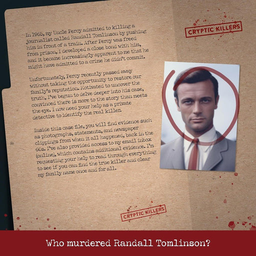 Murder in Market Hill – Detective Case File Murder Mystery Game | Hard Difficulty | Approx. 3 Hours | 1–6 Players - Boxful Events
