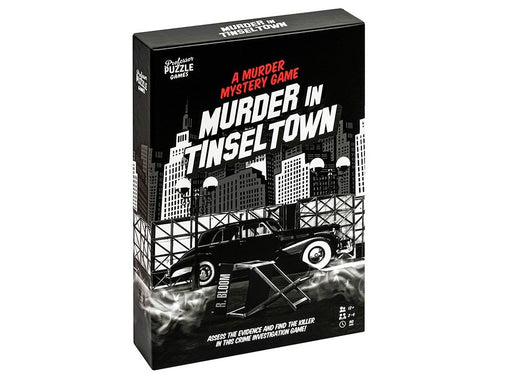 Murder in Tinseltown – Hollywood Murder Mystery Game (Ages 12+, 2–4 Players) - Boxful Events