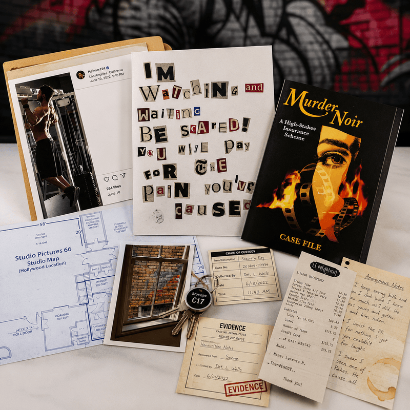 Murder Noir | Hollywood Murder - Boxful Events
