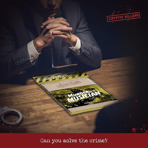Murder of a Musician – Detective Case File Murder Mystery Game | Hard Difficulty | Approx. 3.5 Hours | 1–6 Players - Boxful Events
