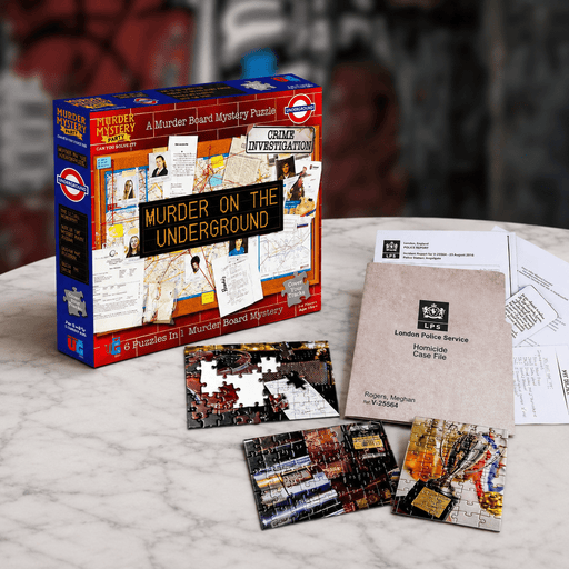 Murder on the Underground – 6-in-1 Murder Mystery - Boxful Events